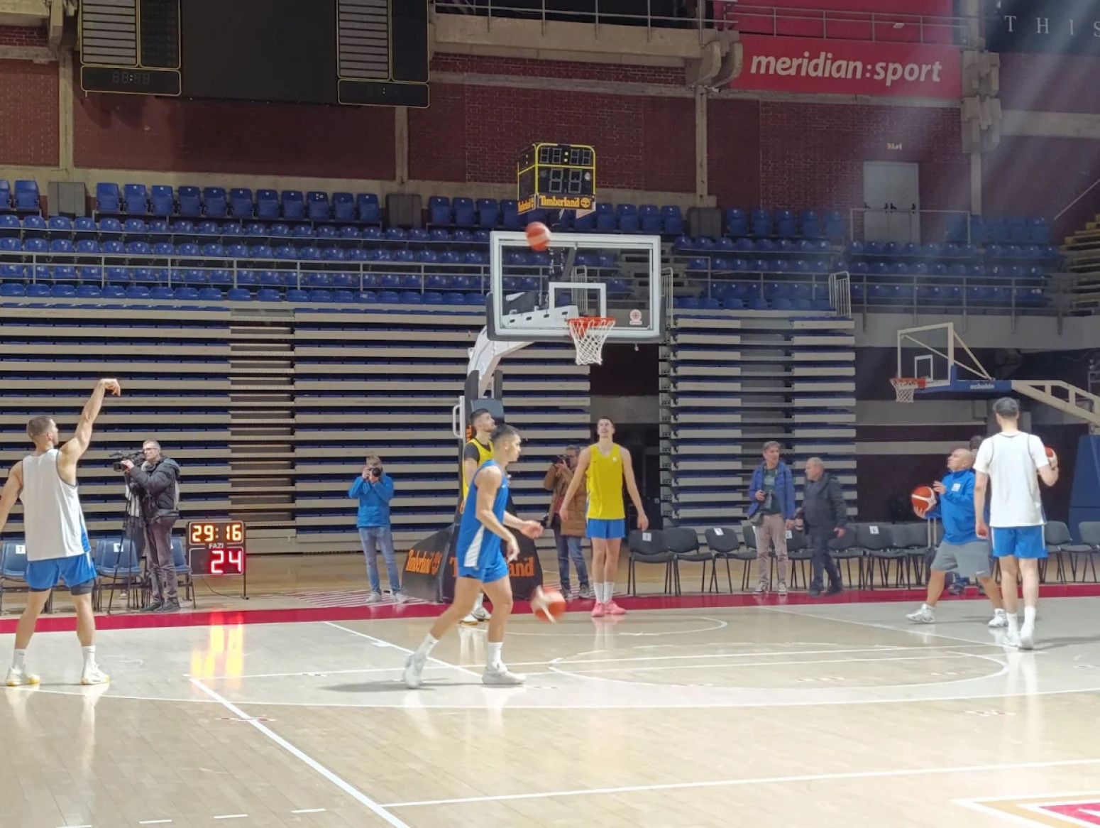 Trening reprezentacije Srbije