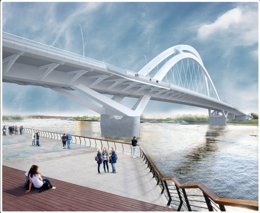 Počela montaža novog mosta na Savi FOTO