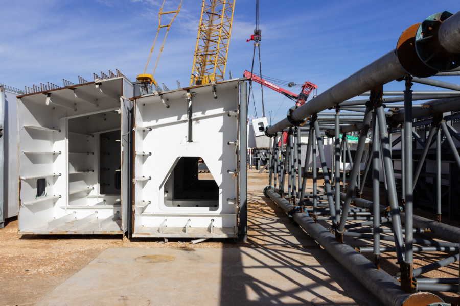 Počela montaža novog mosta na Savi FOTO