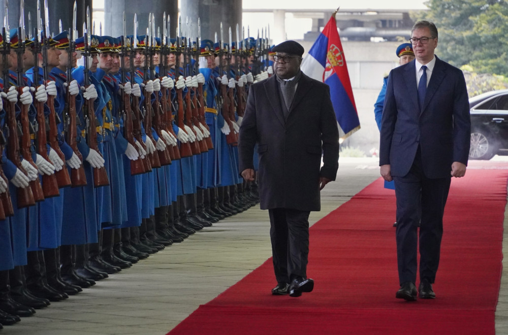 Vučić dočekao predsednika DR Kongo: "Radujem se što možemo da otvorimo novo poglavlje saradnje"