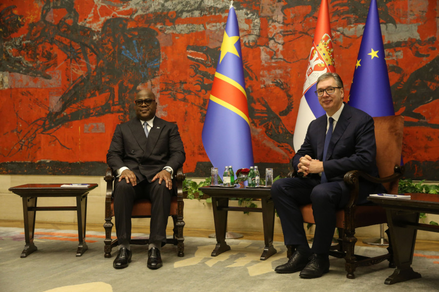 Vučić meets with the President of the Democratic Republic of Congo: Bilateral documents signed PHOTO/VIDEO
