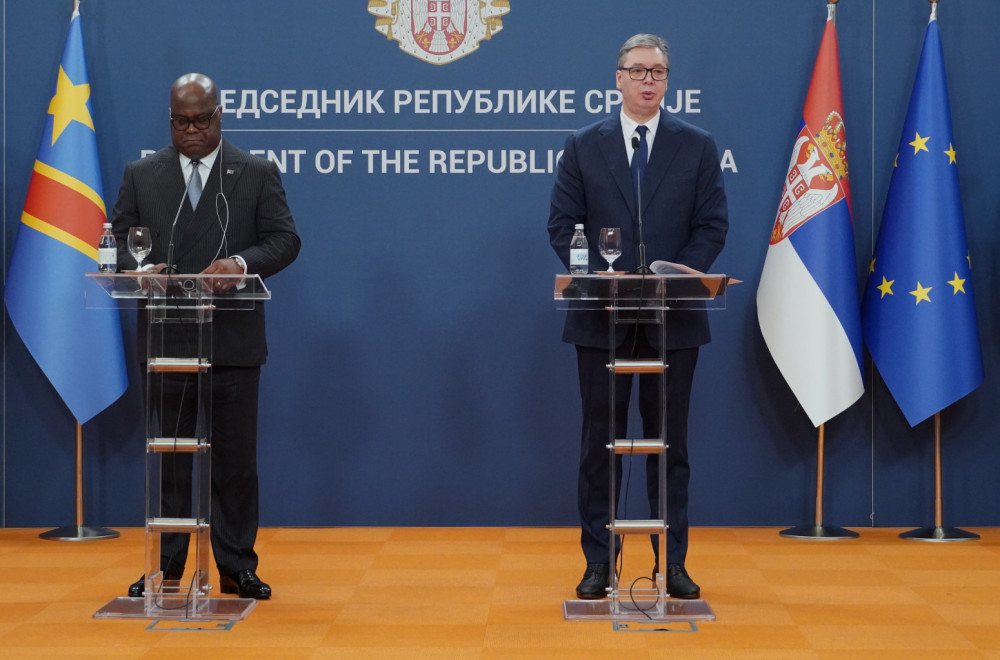 Vučić: Kongo može da računa na našu podršku; Čilombo: U Beogradu se osećam kao kod kuće