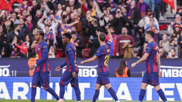 Alaves poveo posle 45 sekundi, ali su Jamal i Rafinja doneli Barsi poklon za rođendan