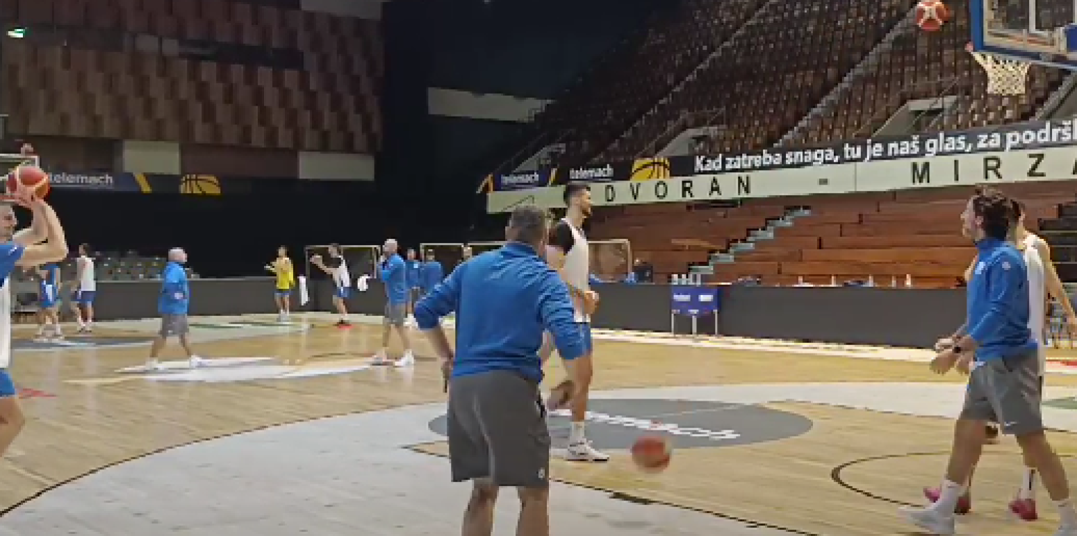 Trening Srbije pred BiH