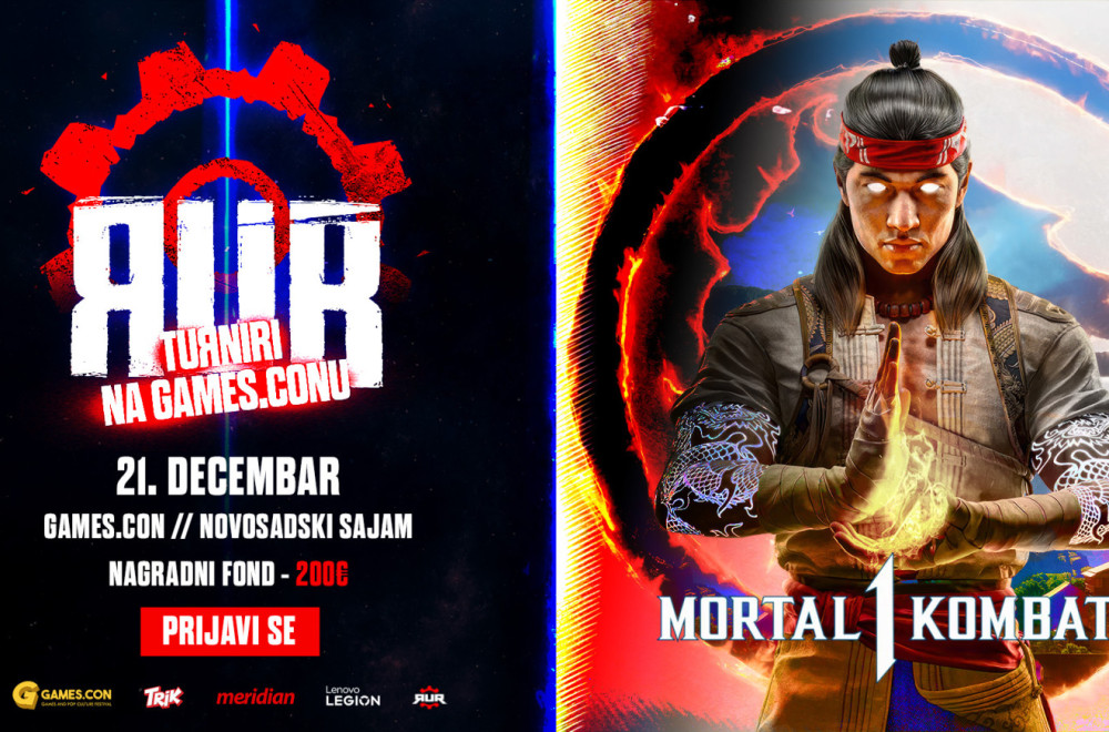 RUR organizuje MK1 turnir na Games.con festivalu – Prijavite se!
