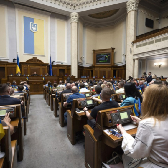 Haos u ukrajinskom parlamentu VIDEO