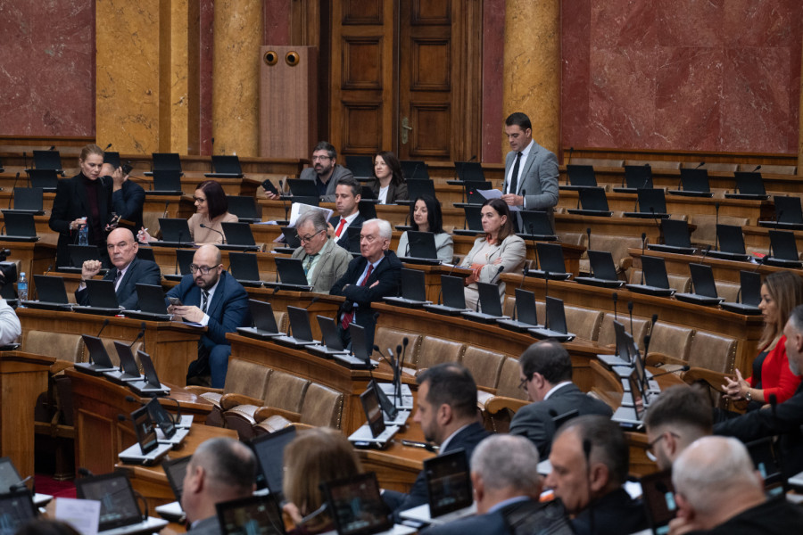 Završena sednica Skupštine: Poslanici raspravljali o blokaderskom nasilju u Pionirskom parku; Nastavak sutra