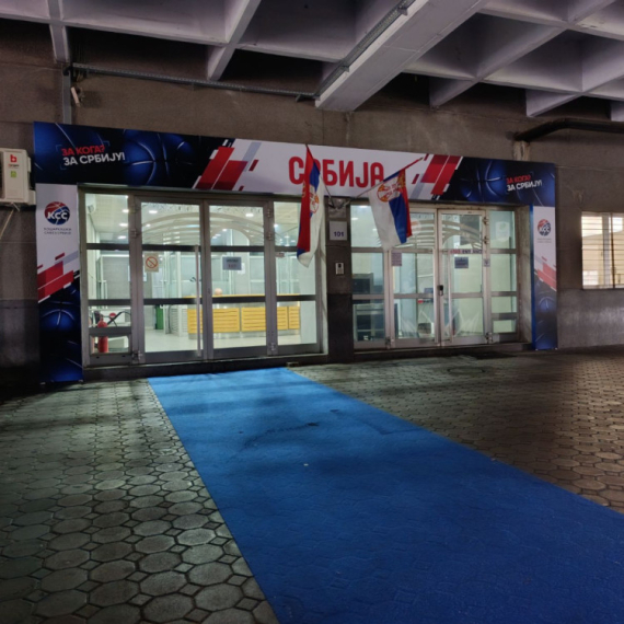 Stanje redovno: Oko Arene mirno, svi košarkaši Partizana na treningu VIDEO