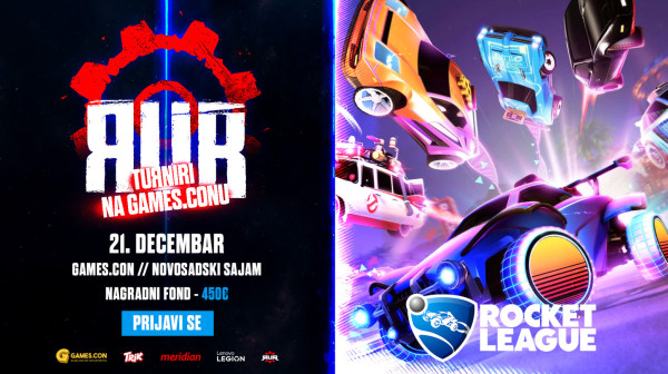 Prijavite se za RUR Rocket League turnir na Games.con festivalu!