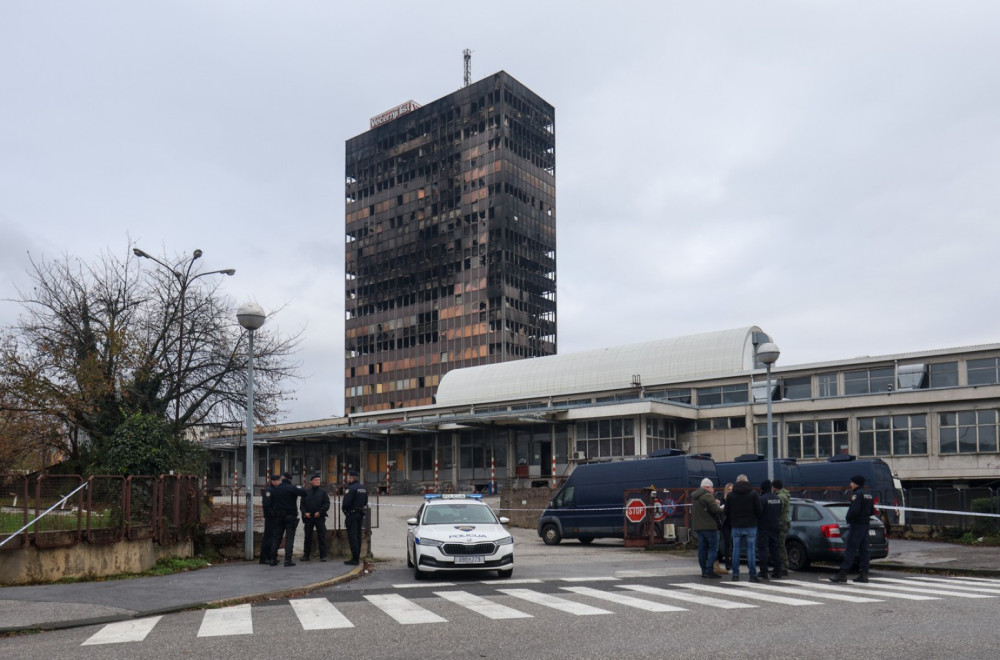 Podignuta optužnica protiv dvojice dečaka za požar u Vjesniku: Poznato šta se desilo u kultnom neboderu