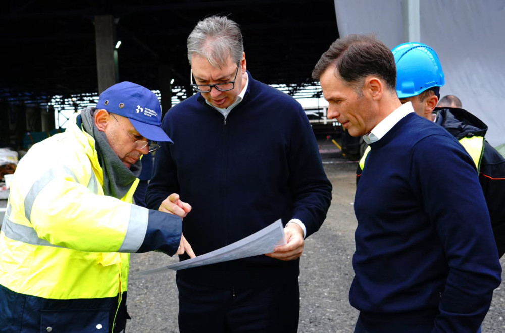 Vučić and Mali at the construction site: EXPO is slowly becoming a city within a city PHOTO