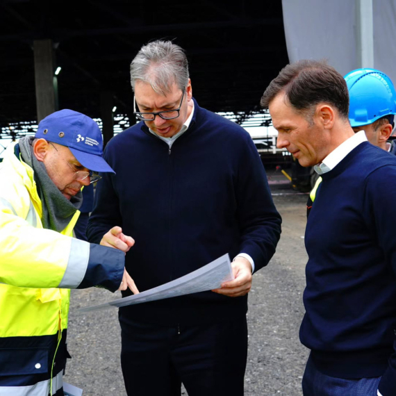Vučić and Mali at the construction site: EXPO is slowly becoming a city within a city PHOTO