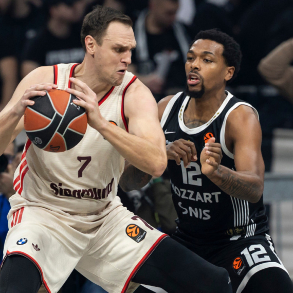 Partizan srušio Bajern – ples Vašingtona, dabl-dabl Tajrika VIDEO