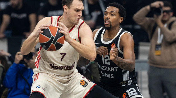 Partizan srušio Bajern – ples Vašingtona, dabl-dabl Tajrika VIDEO