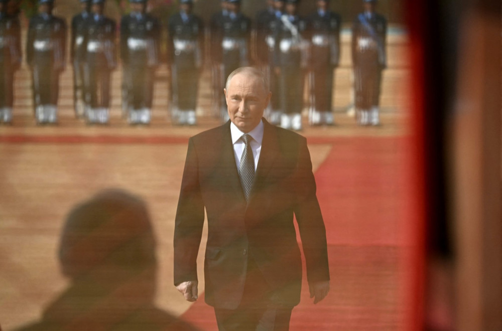 Putin stigao u predsedničku palatu u Delhiju na zvaničan doček