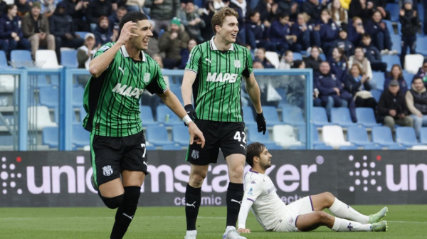 Matićev Sasuolo prejak za Fiorentinu