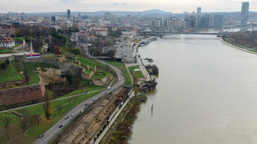 Po uzoru na svetske metropole: Izgradnja Linijskog parka uveliko u drugoj fazi FOTO