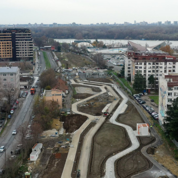 Po uzoru na svetske metropole: Izgradnja Linijskog parka uveliko u drugoj fazi FOTO