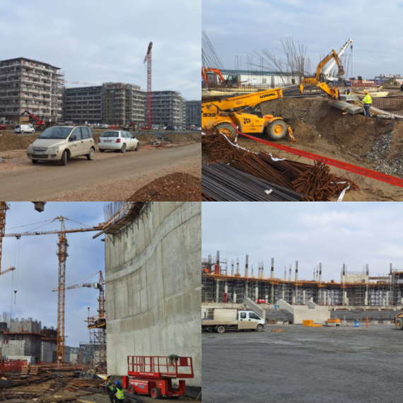 B92.net na gradilištu EXPO 2027: Na centru budućeg Nacionalnog stadiona; Radi se punom parom FOTO/VIDEO