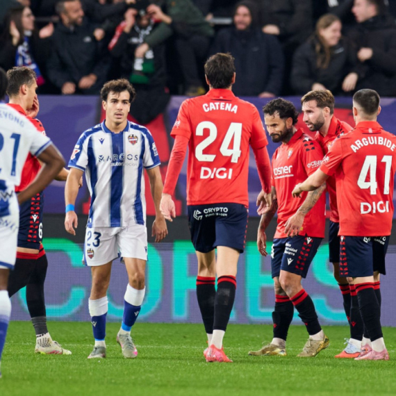 Levante "zakucan" za dno – Osasuna sve rešila u prvom poluvremenu