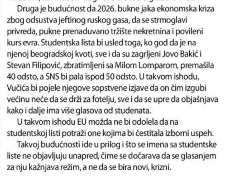 Jasmina Lukač poručuje: Jedina šansa da mi blokaderi dođemo na vlast ako se dogodi ekonomski slom Srbije FOTO