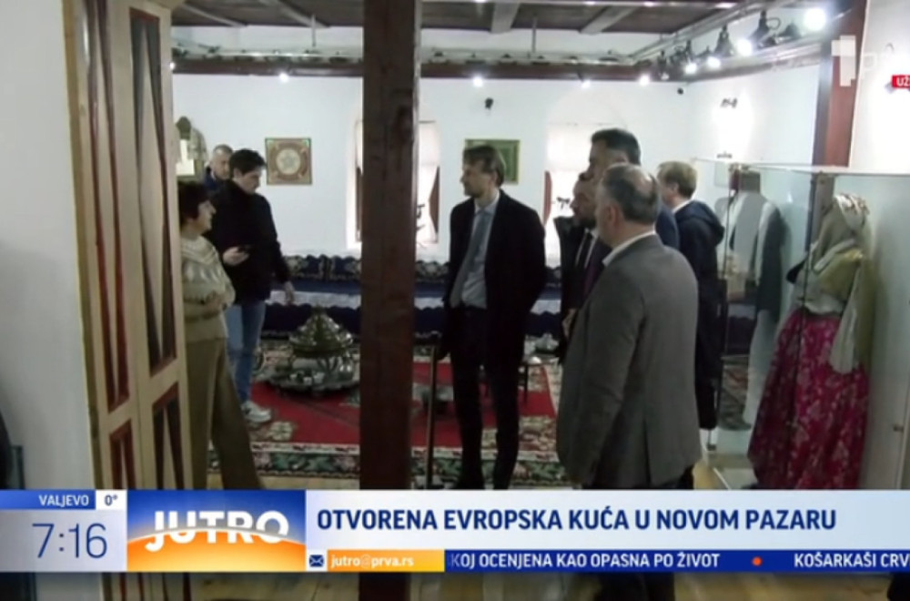 Otvorena Evropska kuća u Novom Pazaru VIDEO