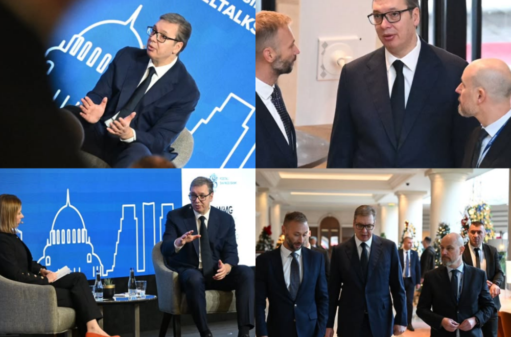 Vučić na GLOBSEC forumu: Ovo su tri opcije za NIS; 15. januar krajnji rok FOTO