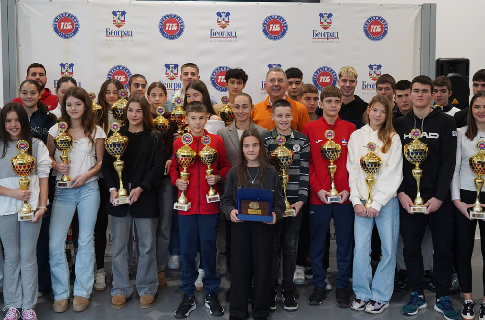 Teniski savez Beograda nagradio najbolje u 2025.
