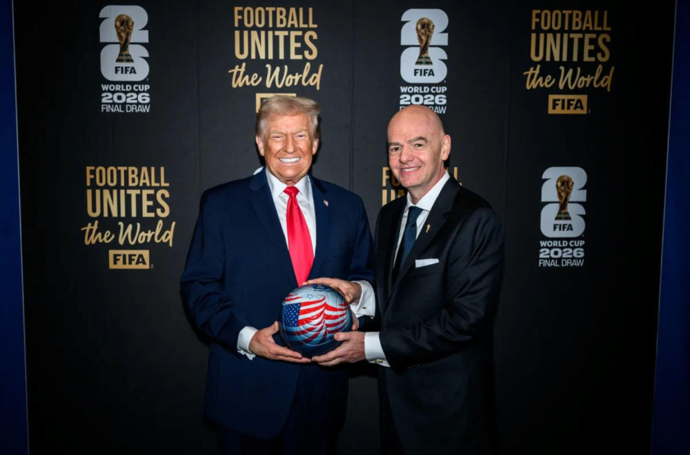 Licemerna FIFA – kažnjava zbog mešanja politike, a Infantino to uradio sa Trampom