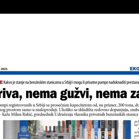 Opozicioni Danas priznao: Vučić i vlada se odgovorno spremili i u Srbiji nema nikakvih problema sa gorivom