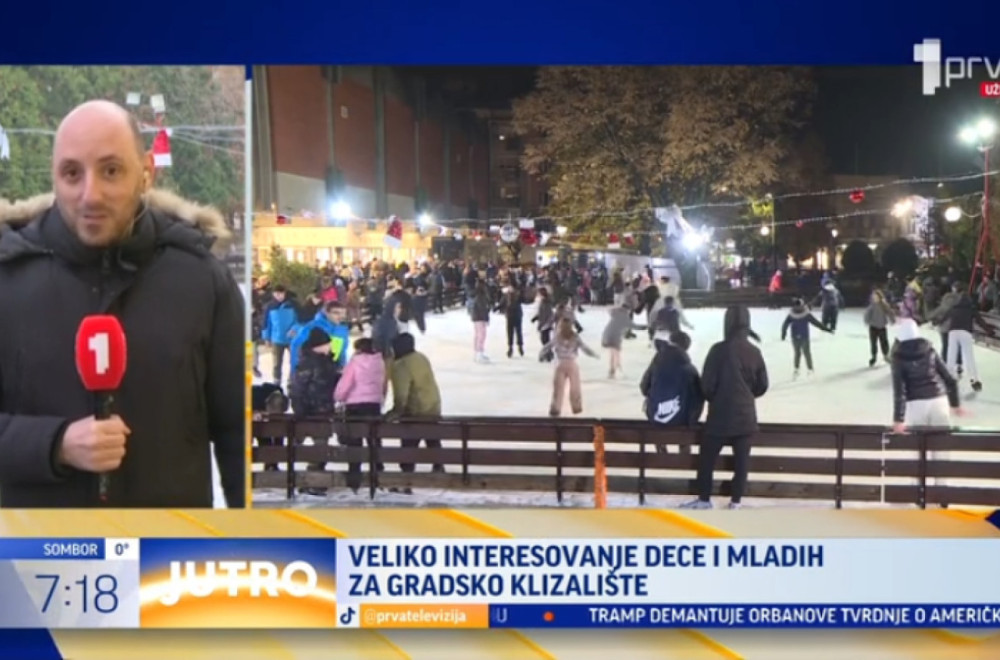 U Jagodini postavljeno klizalište: Cena nepromenjena 21 godinu VIDEO