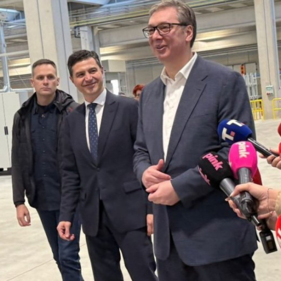 Vučić na otvaranju fabrike "Ariston Climate Solutions": "Prosečna plata u Nišu biće 1.000 evra" VIDEO