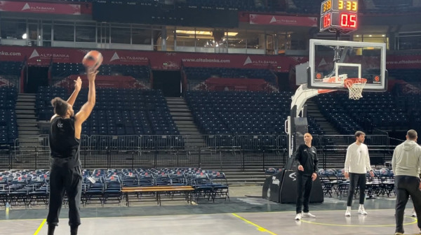 B92.sport na treningu Partizana pred derbi: Jedna stvar uliva nadu VIDEO