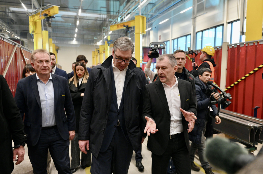 Vučić: Plate u Palfingeru iznad proseka, ovakve kompanije dolaze da dugo ostanu