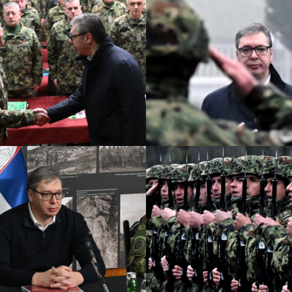 Vučić: Činićemo sve da naša vojska bude odvraćajući faktor za svakog agresora; Želimo da preskočimo sve sukobe