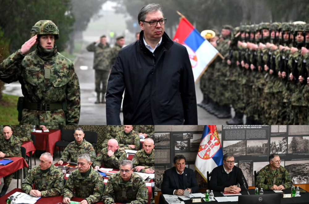 Vučić obilazi kasarnu "Mija Stanimirović": Rezerve goriva su velike; "Bolje plate privlače ljude u vojsku"