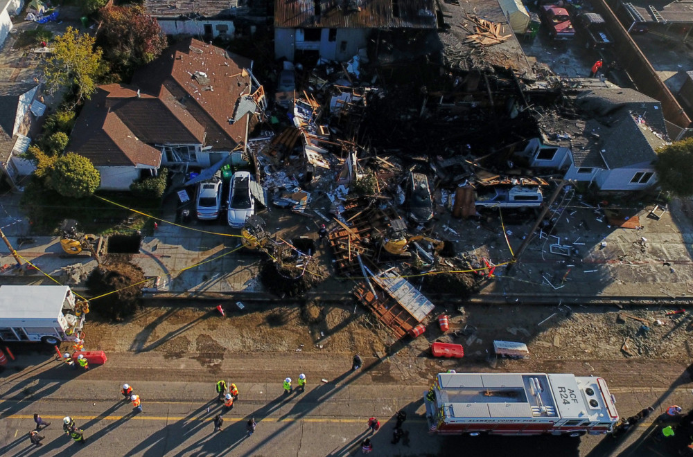 Eksplozija gasa raznela kuće; Snimci su zastrašujući FOTO/VIDEO