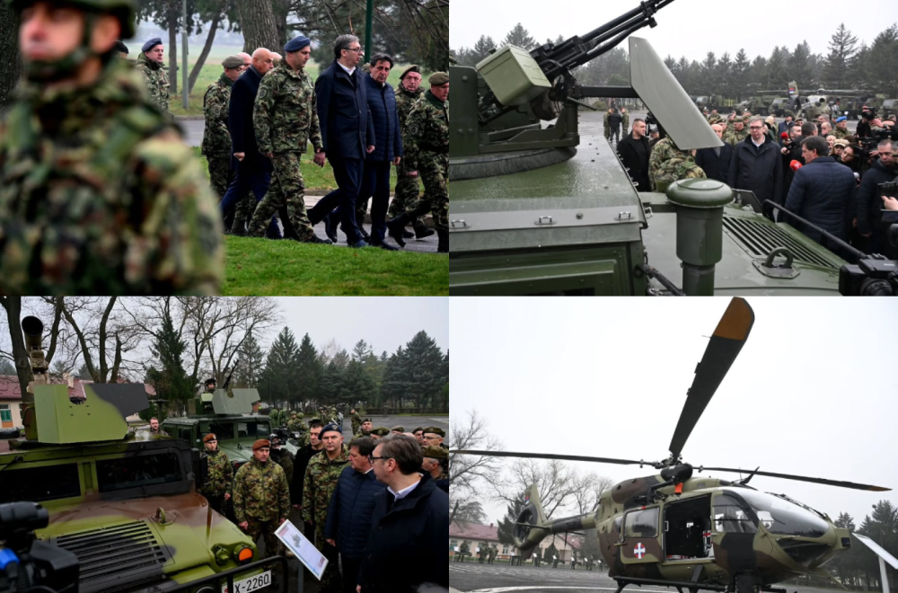 "Veoma moćno oružje štiti građane Niša"; Vučić: Sve vreme nabavljamo nova i najmodernija sredstva FOTO/VIDEO