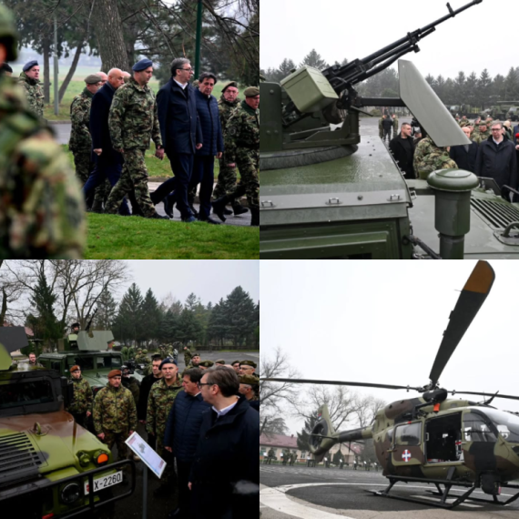 "Veoma moćno oružje štiti građane Niša"; Vučić: Sve vreme nabavljamo nova i najmodernija sredstva FOTO/VIDEO
