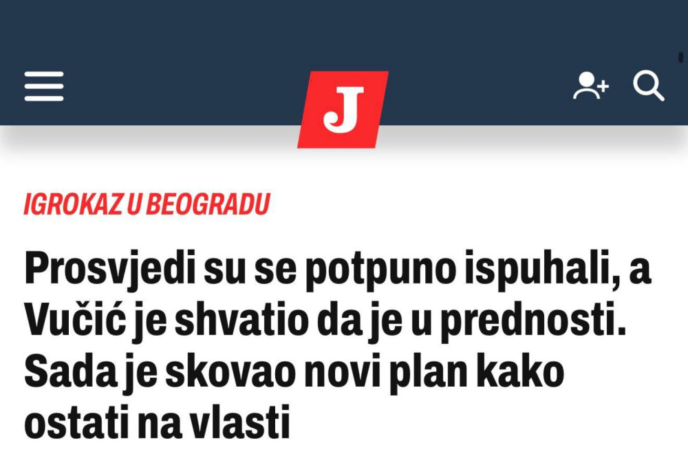 Domaći i regionalni mediji zajedno tuguju; Priznali: Vučić je u prednosti FOTO
