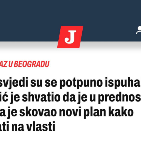 Domaći i regionalni mediji zajedno tuguju: Vučić ima prednost FOTO