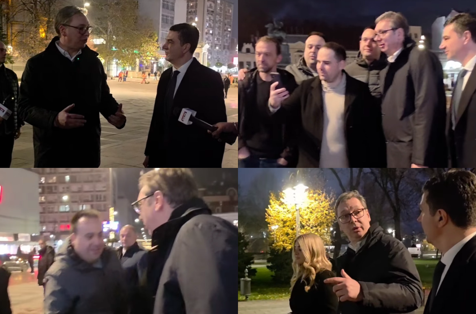 Vučić prošetao ulicama Niša: Zadovoljstvo je videti koliko je grad napredovao; Motiv da radimo još više VIDEO