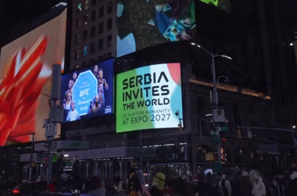 EXPO Beograd na Tajms skveru VIDEO
