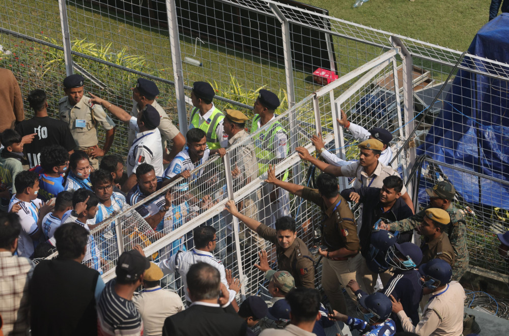 Hapšenja posle Mesijevog gostovanja u Indiji