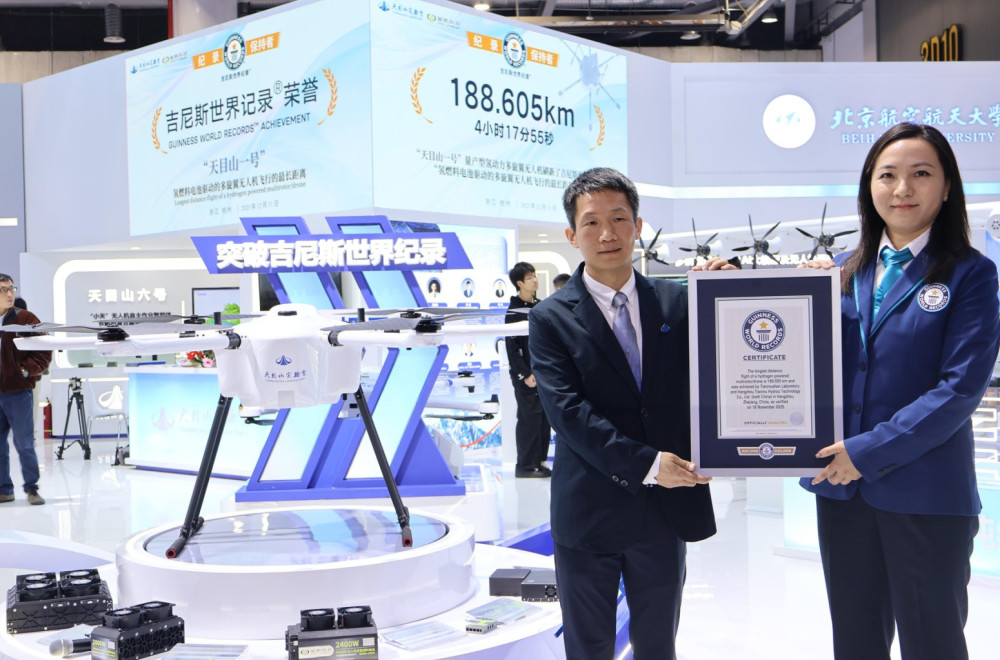 Kineski dron oborio Ginisov rekord za najduži let