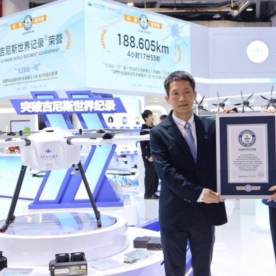 Kineski dron oborio Ginisov rekord za najduži let