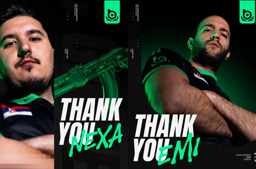 Nexa i emi napuštaju BC.Game