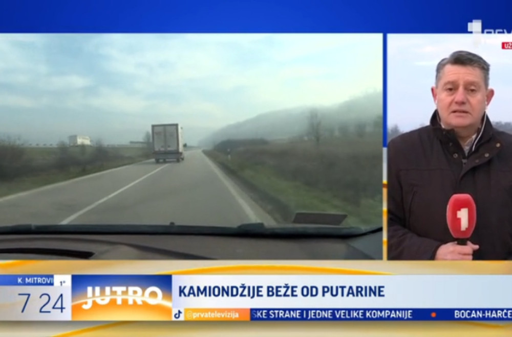 Leskovčani u problemu: Kamiondžije voze starim auto-putem i izbegavaju putarine VIDEO