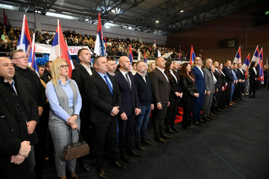 Održan miting Srpske liste; Lideri Srba poručili: Ovo nisu izbori, ovo je referendum FOTO/VIDEO