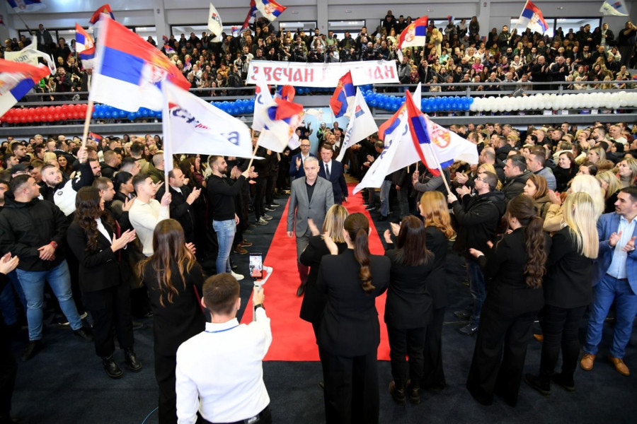 Održan miting Srpske liste; Lideri Srba poručili: Ovo nisu izbori, ovo je referendum FOTO/VIDEO